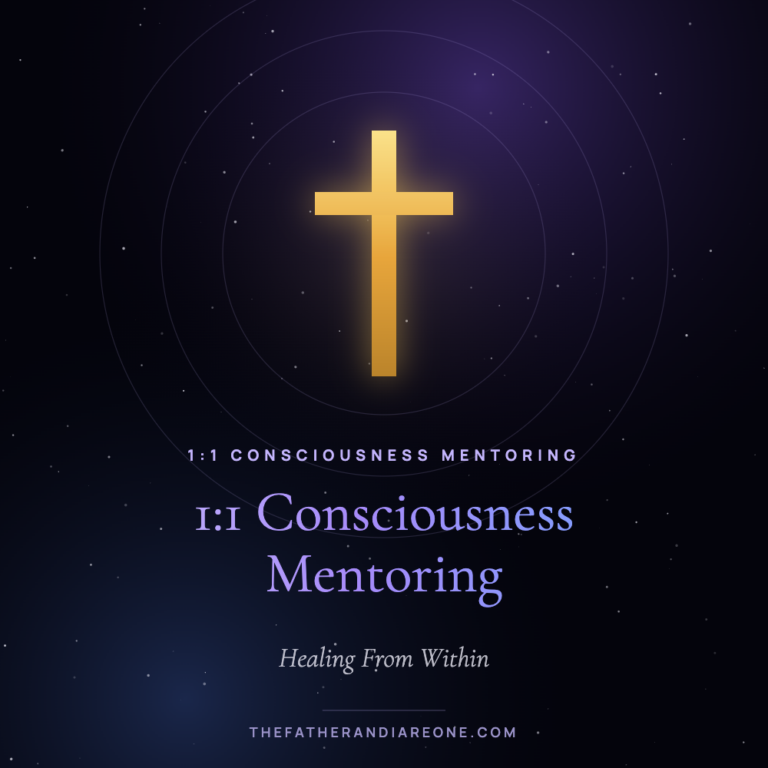 1:1 Consciousness Mentoring — Healing From Within